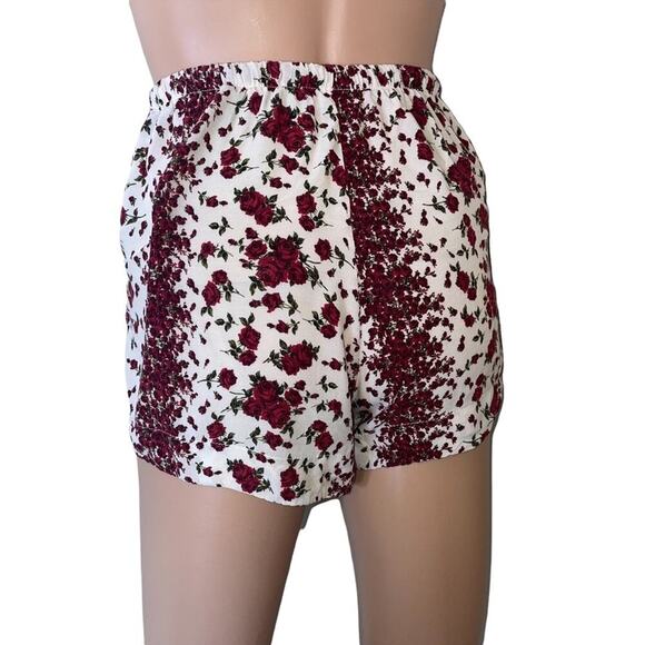 brandy melville shorts Eve Floral shorts New Summer Pockets Drawstring SZ small - Picture 5 of 10